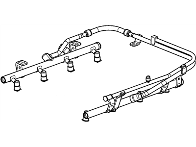 Cadillac 12605222 Fuel Rail