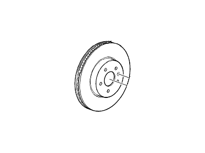 Cadillac 23495617 Rotor