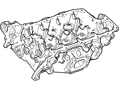 Chevy 12674216 Cylinder Head