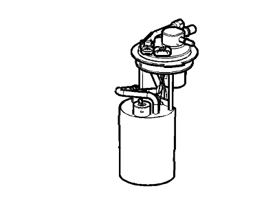 Chevy 19420791 MODULE KIT,FUEL TANK FUEL PUMP (W/O FUEL LEVEL SENSOR)(INCLUDES 10,13)(3.107)