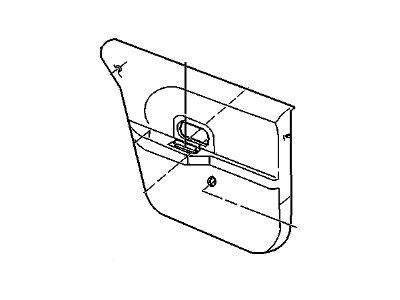 Chevy 10299956 Door Trim Panel