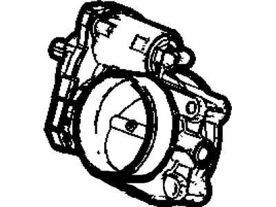 GMC Savana 3500 Throttle Body - 12676296
