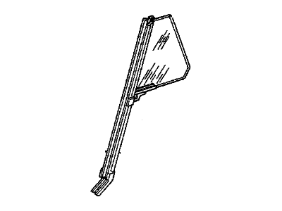 Chevy 20318063 Glass