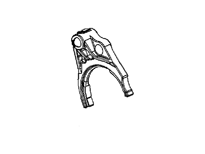 GM 25191410 Fork, Transmission Internal Shift 25191410 GM Fork, Transmission Internal Shift Illustration 1 of 1