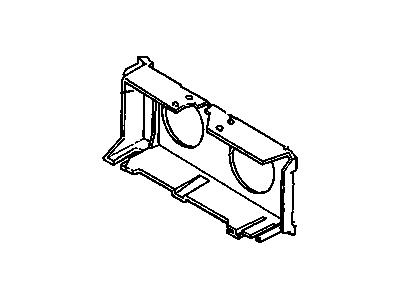 Cadillac 16508724 Mount Panel