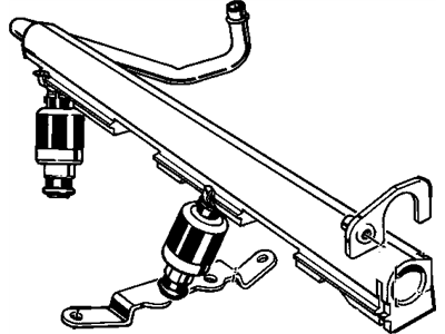 Chevy 17113608 Fuel Rail