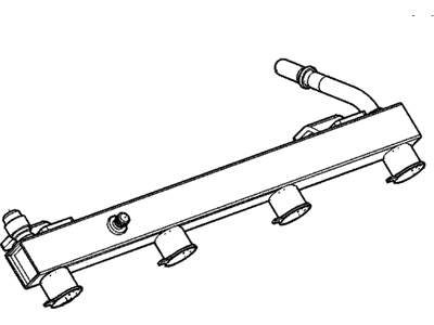Chevy Volt Fuel Rail - 55570149