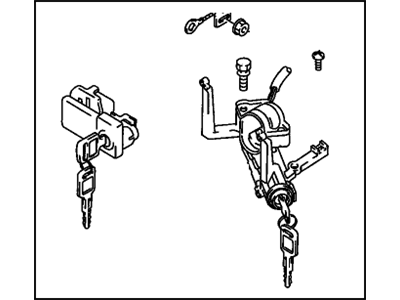 Chevy Tracker Ignition Lock Assembly - 91176582