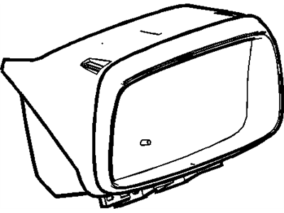 Chevy 94532510 CLUSTER,INSTRUMENT(LABELED 94532510)