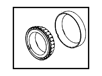 GM 19302270 Bearing, Differential Drive Pinion Front, Outer 19302270 GM Bearing, Differential Drive Pinion Front, Outer Illustration 1 of 1