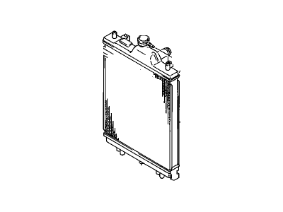 Chevy 91173911 Radiator Assembly