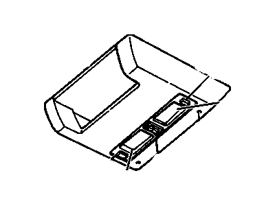 Chevy 10220119 Console Assembly
