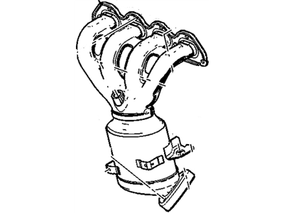 Chevy 25198648 Exhaust Manifold