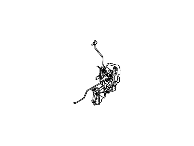 Chevy 30020398 Lock Assembly