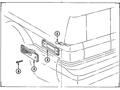 Chevy Nova Side Marker Light - 94841802