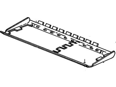 GMC 15577416 Seat Back Panel