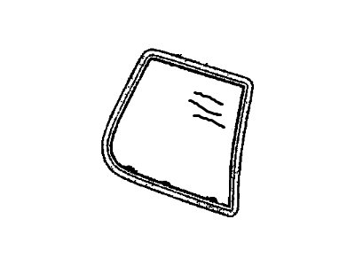 GMC 15190217 Glass
