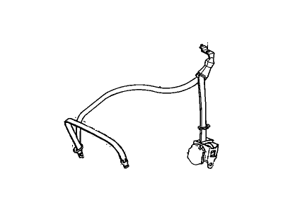Chevy 12388699 Lap & Shoulder Belt