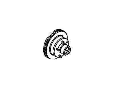 Chevy 18021049 Hub & Rotor
