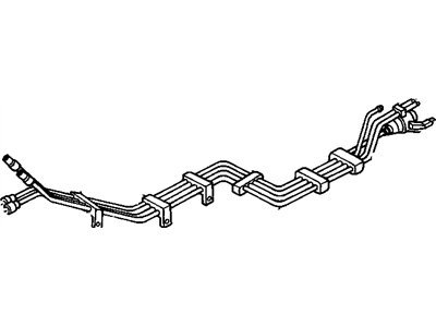 Cadillac 11569750 NUT,HX FLARED TUBE,M12X1.0X17, 5.3 TUBE, SAE1010, GMW4707M(REAR BRAKE CROSSOVER PIPE)