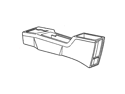 Oldsmobile Achieva Center Console - 22644737