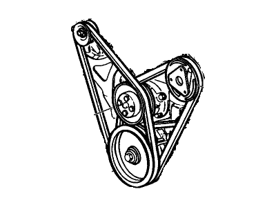 Chevy C20 V-Belt - 15599208