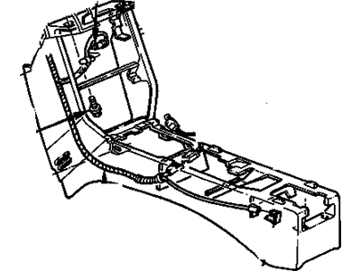 Chevy Cavalier Center Console - 14086961