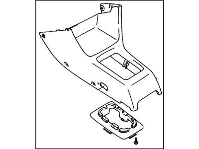 Chevy 30014265 Console Assembly