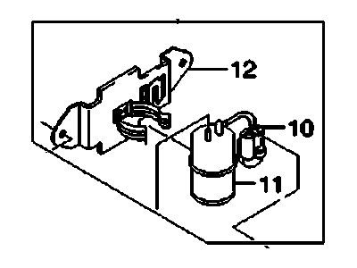 Chevy Aveo EGR Valve - 25183355