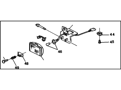 Buick 16519968 Fog Lamp Assembly