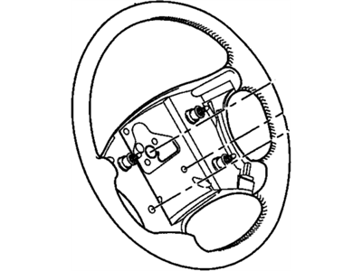 Cadillac Eldorado Steering Wheel - 16756336