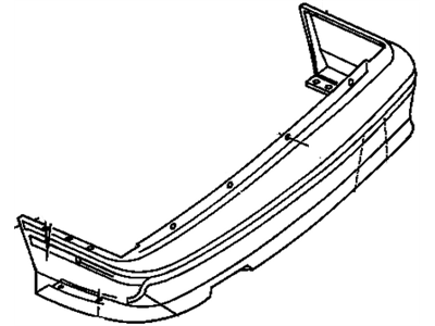 Chevy Cavalier Bumper - 22548856