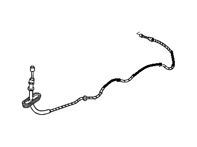 Chevy 10345378 Front Cable