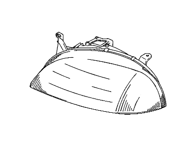 Chevy Metro Headlight - 91175607