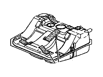 Chevy 25320899 Fuel Tank