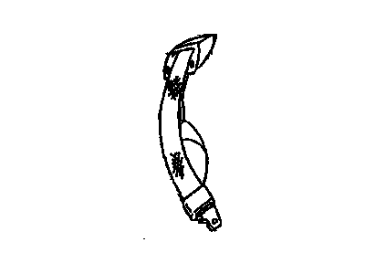 Buick 12512454 Retractor