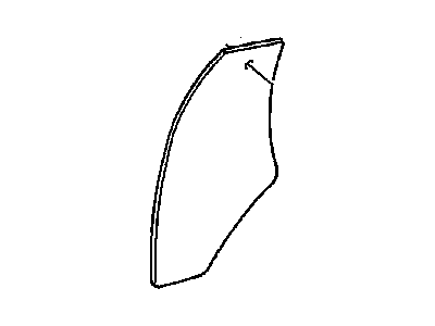 Chevy 10159007 Quarter Trim Panel