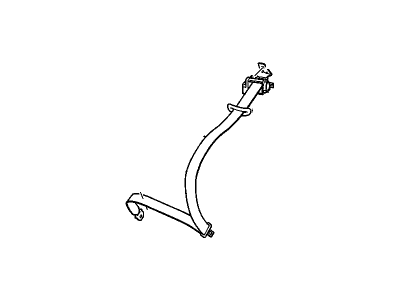 GMC 19301025 BELT KIT,5TH ROW SEAT (RETRACTOR SIDE)(INCLUDES 3)(NEUTRAL)