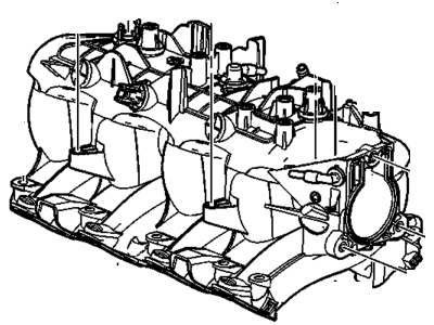 Chevy Avalanche 1500 Intake Manifold - 19418186