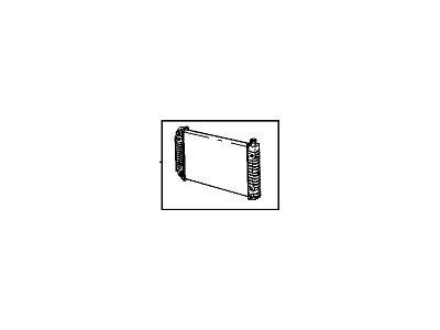 GMC C1500 Radiator - 52489379