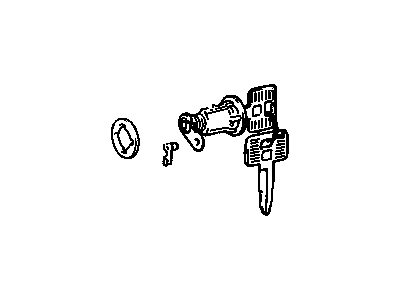 Chevy Nova Trunk Lock Cylinder - 94843600