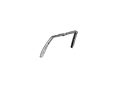 10174706 GM Run Channel, Front Passenger Side Illustration 1 of 1