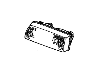 Buick 16520856 Lens & Housing
