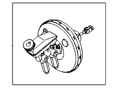 GM 95983232 Cylinder, Brake Master Cylinder 95983232 GM Cylinder, Brake Master Cylinder Illustration 1 of 1