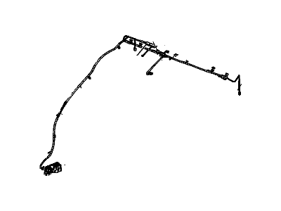 Chevy 15235431 HARNESS,WINDSHIELD HEADER WIRING(INCLUDES 13)(W/ARMING SENSOR JUMPER HARNESS 15114350)