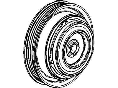 Chevy 92279286 Clutch & Pulley