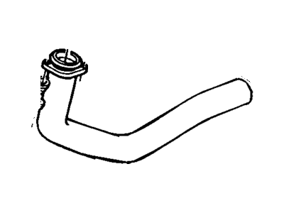 GM 10052105 Exhaust Pipe 10052105 GM Exhaust Pipe Illustration 1 of 1