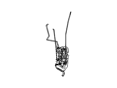 Chevy Tracker Door Latch Assembly - 30016206