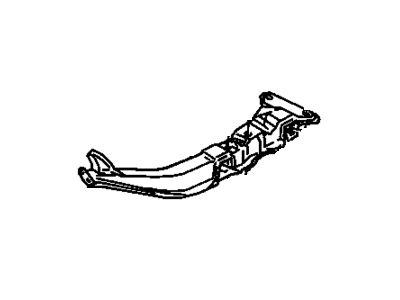 GM 22548911 Suspension Crossmember, Front Center Driver Side 22548911 GM Suspension Crossmember, Front Center Driver Side Illustration 1 of 1