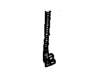 Chevy 12101836 CONNECTOR,SWITCH-INTERIOR LAMP(NATURAL)(2-WAY MALE)(W/LEADS)(2.535)